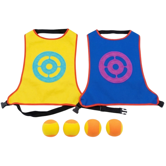 Juego de Lanzamiento Familiar Las Quemaditas Pelotas Blandas — 3 años+
