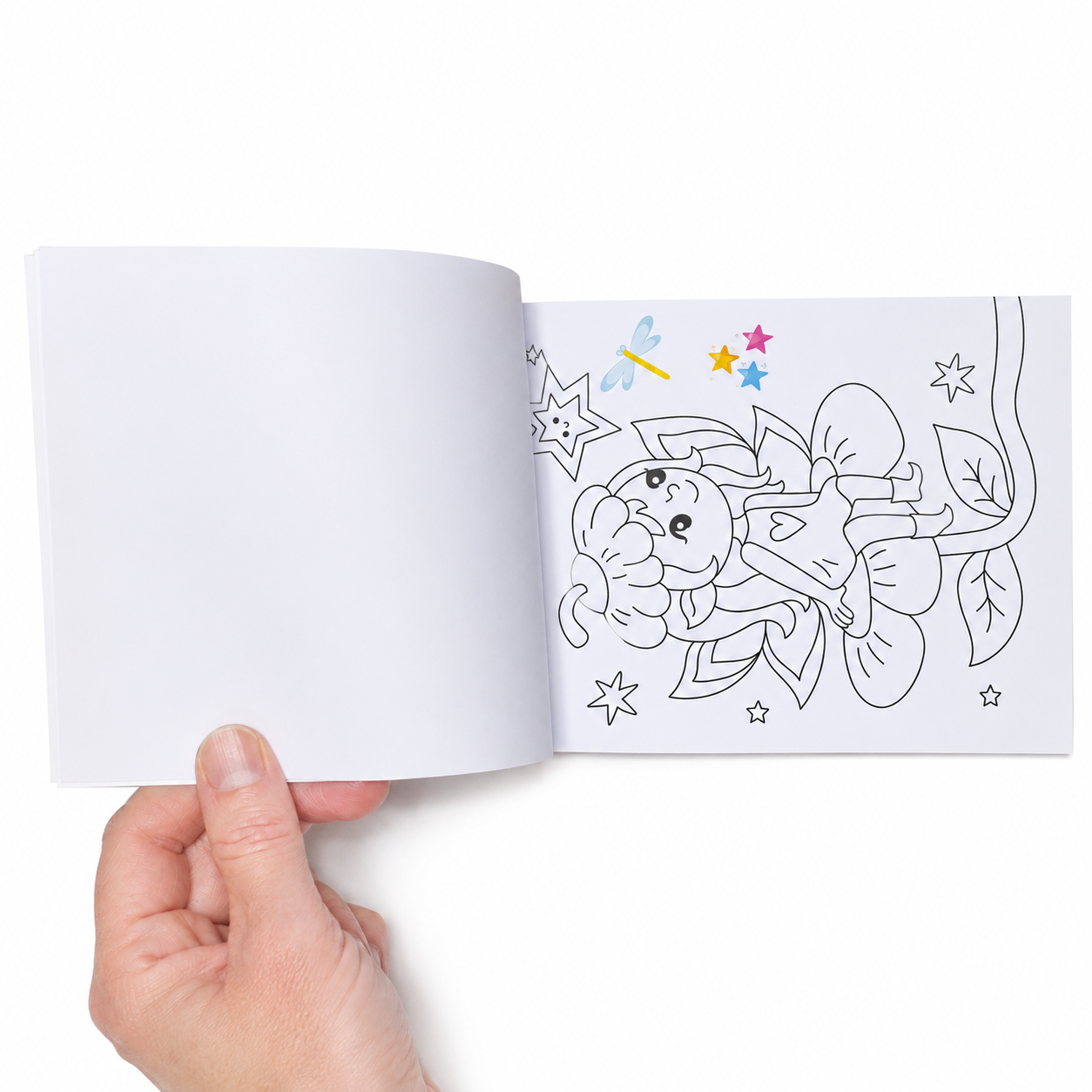 Libro para pintar 14x21cm Mini Princesas 3-10 años