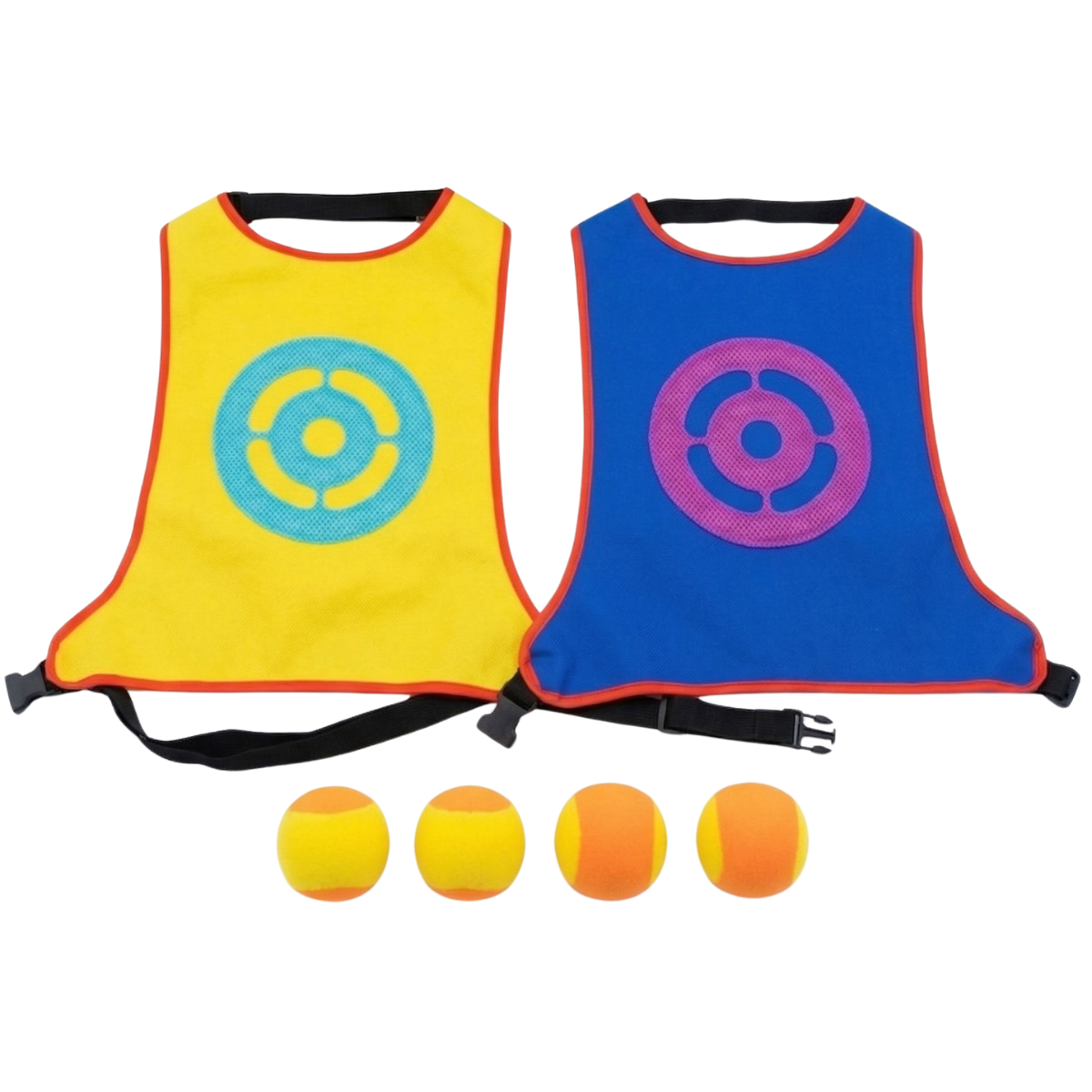 Juego de Lanzamiento Familiar Las Quemaditas Pelotas Blandas — 3 años+