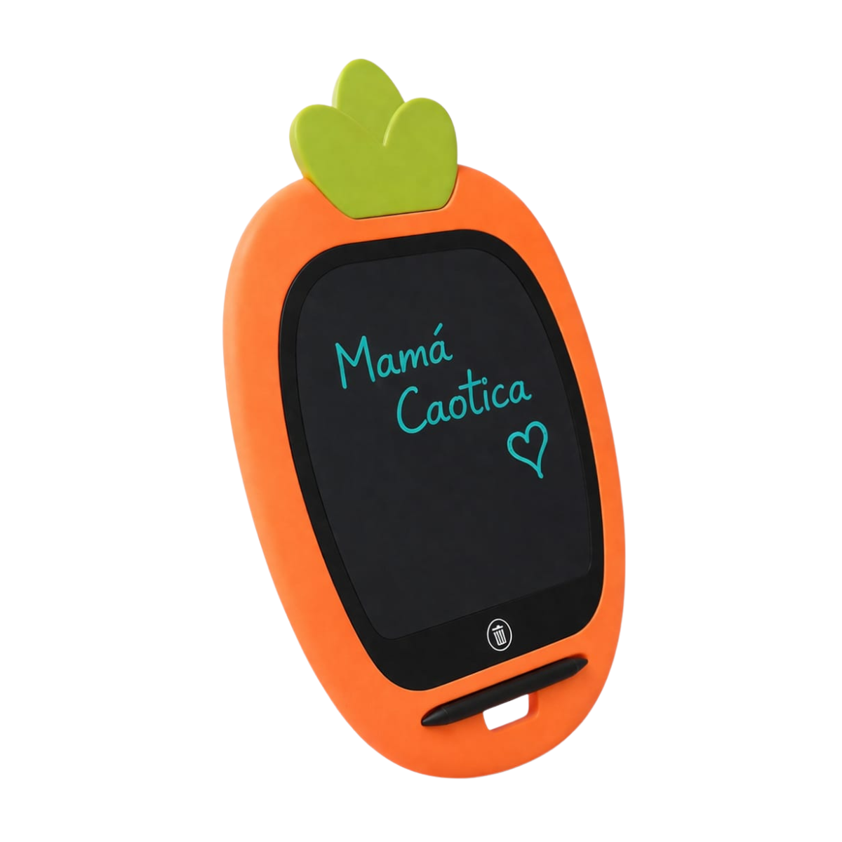 Pizarra LCD Infantil Zanahoria Sin Pantallas — 3 a 8 años