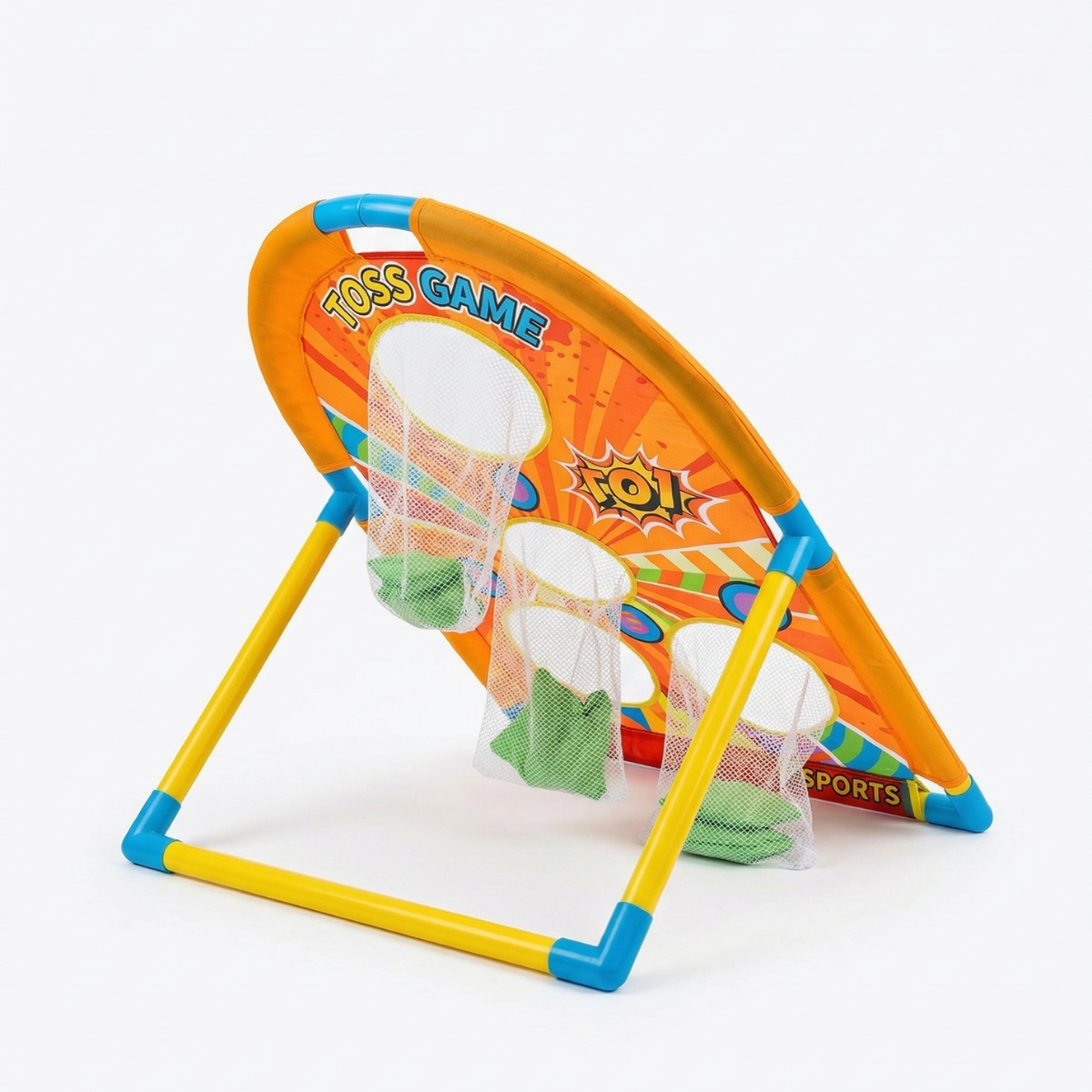 Juego Rayuela Familiar con Bolsas de Arena — 3 años+