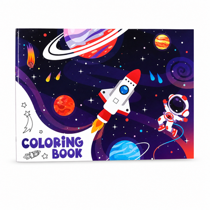 Libro para pintar 21x29cm ESPACIO 3-10 años